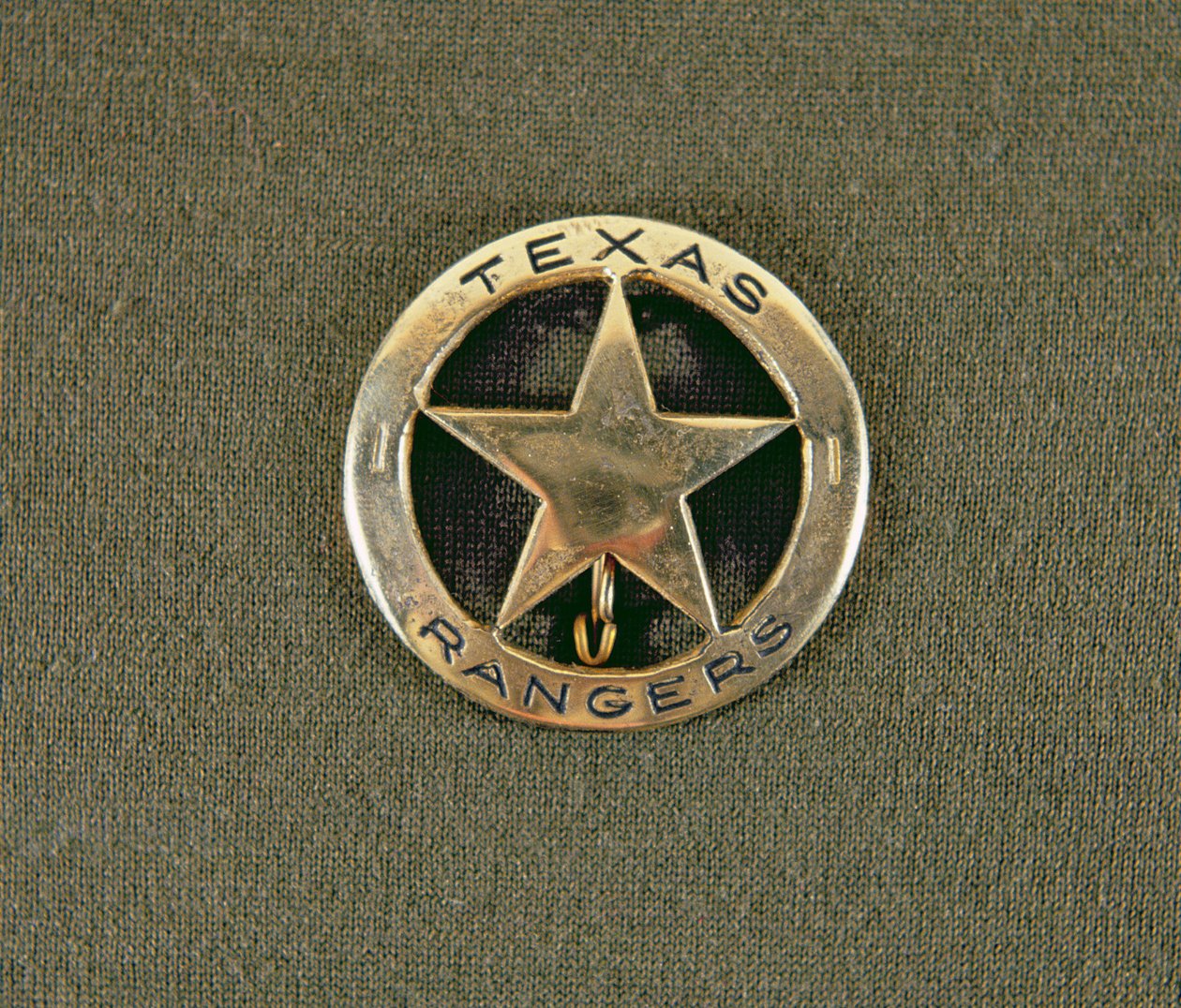 Texas Rangers-emblem (metall) av School American