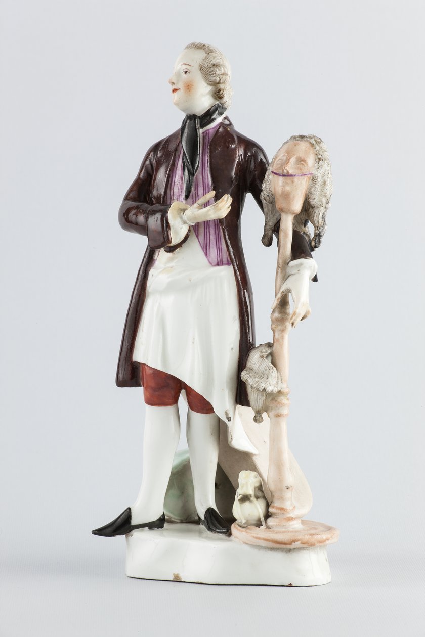 Stylist, mannsfigur (porselen) av School Austrian