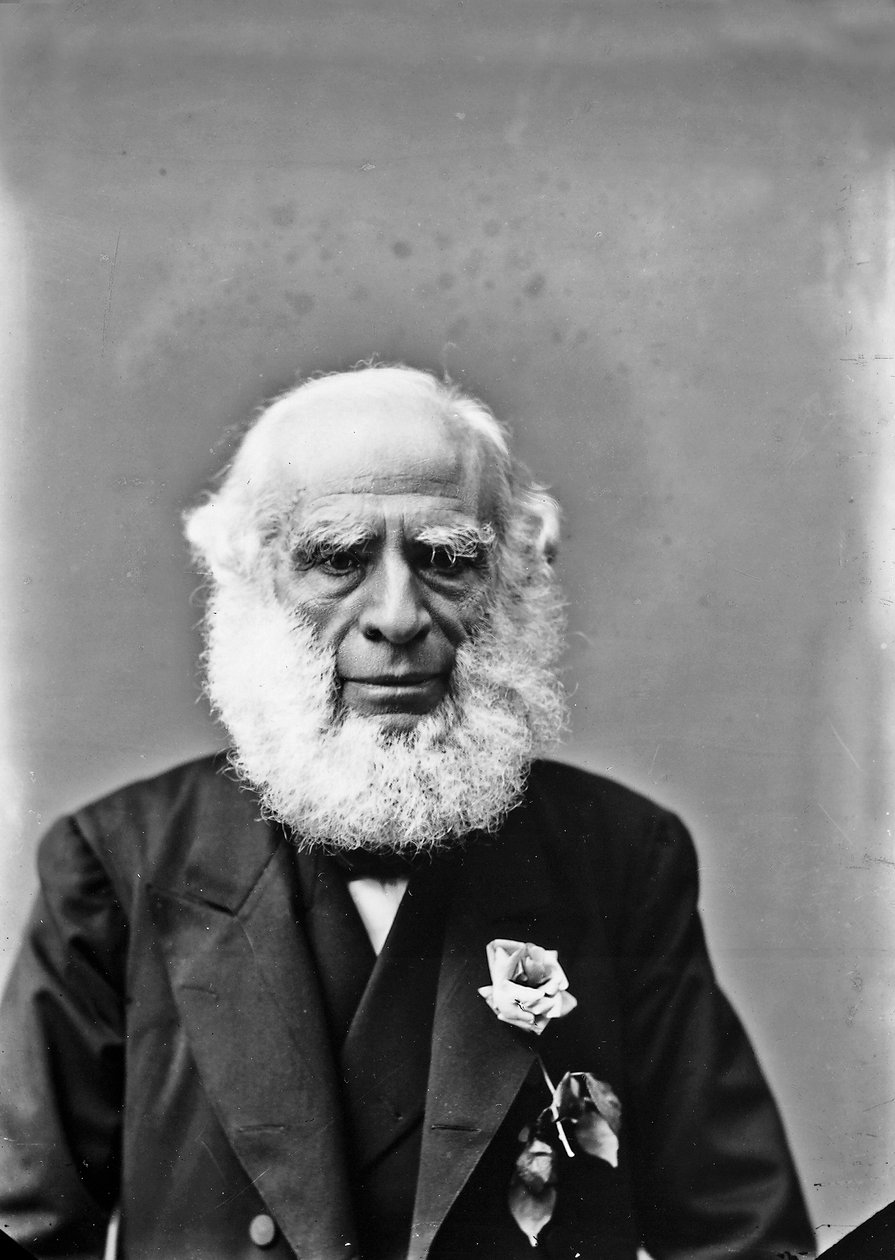 Portrett av en eldre mann av Henry Charles Fehr