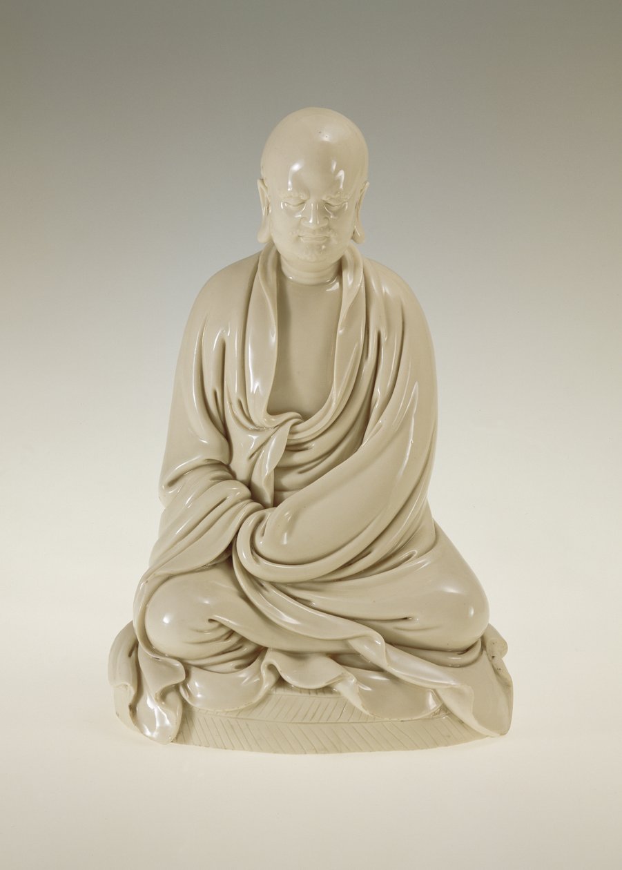 Bodhidharma (Damo), Ming-dynastiet (1-6) (porselen) av School Chinese