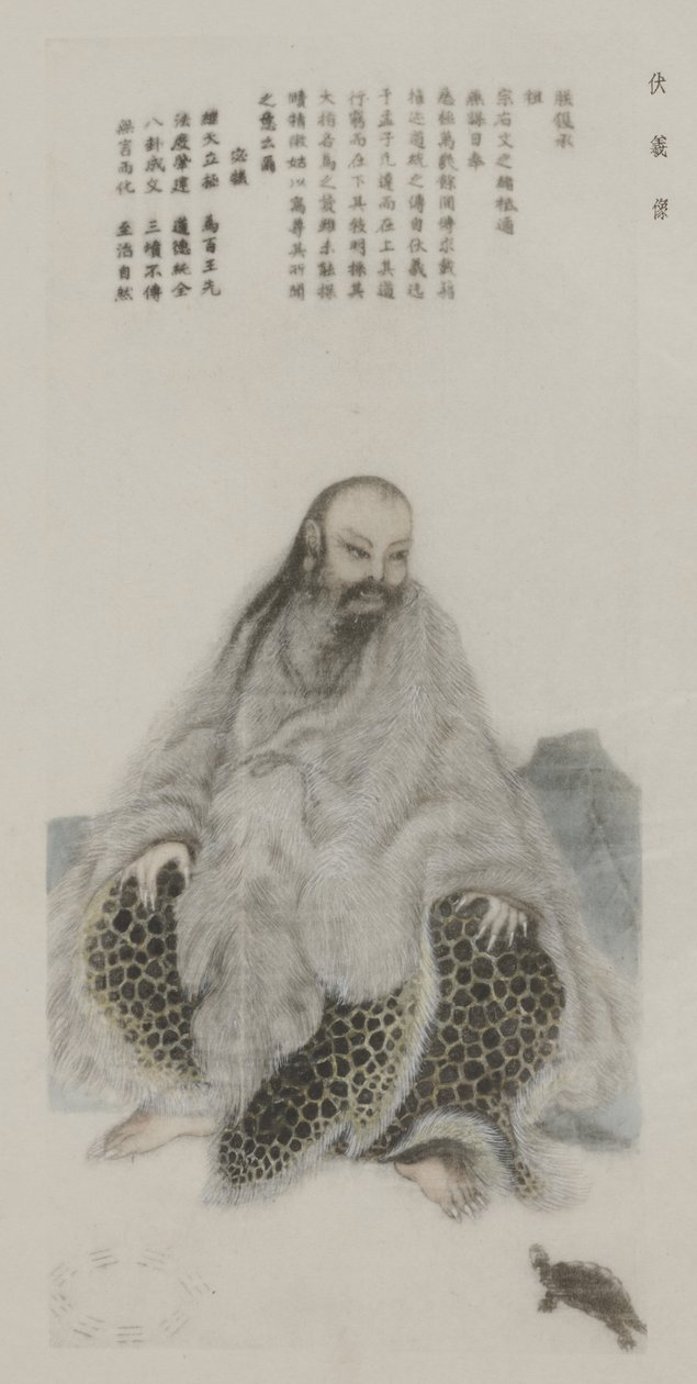 Fra malerier i det gamle keiserpalasset av School Chinese