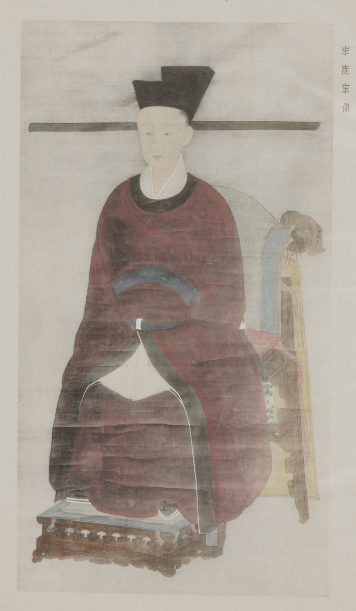 Fra malerier i det gamle keiserpalasset av School Chinese