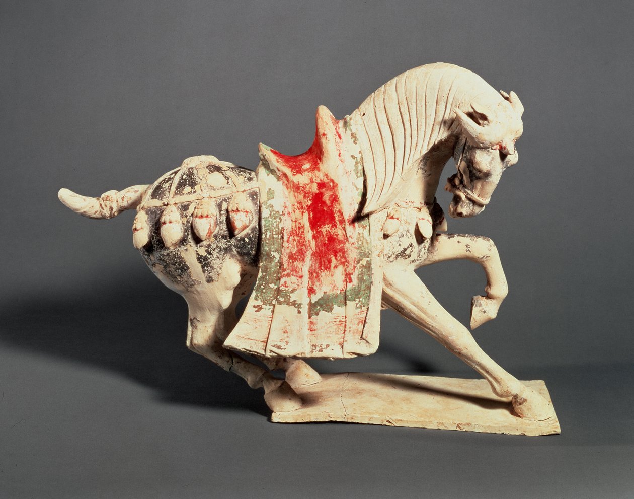 Stigende hest, gravfigur, 7.-begynnelsen av 800-tallet, T