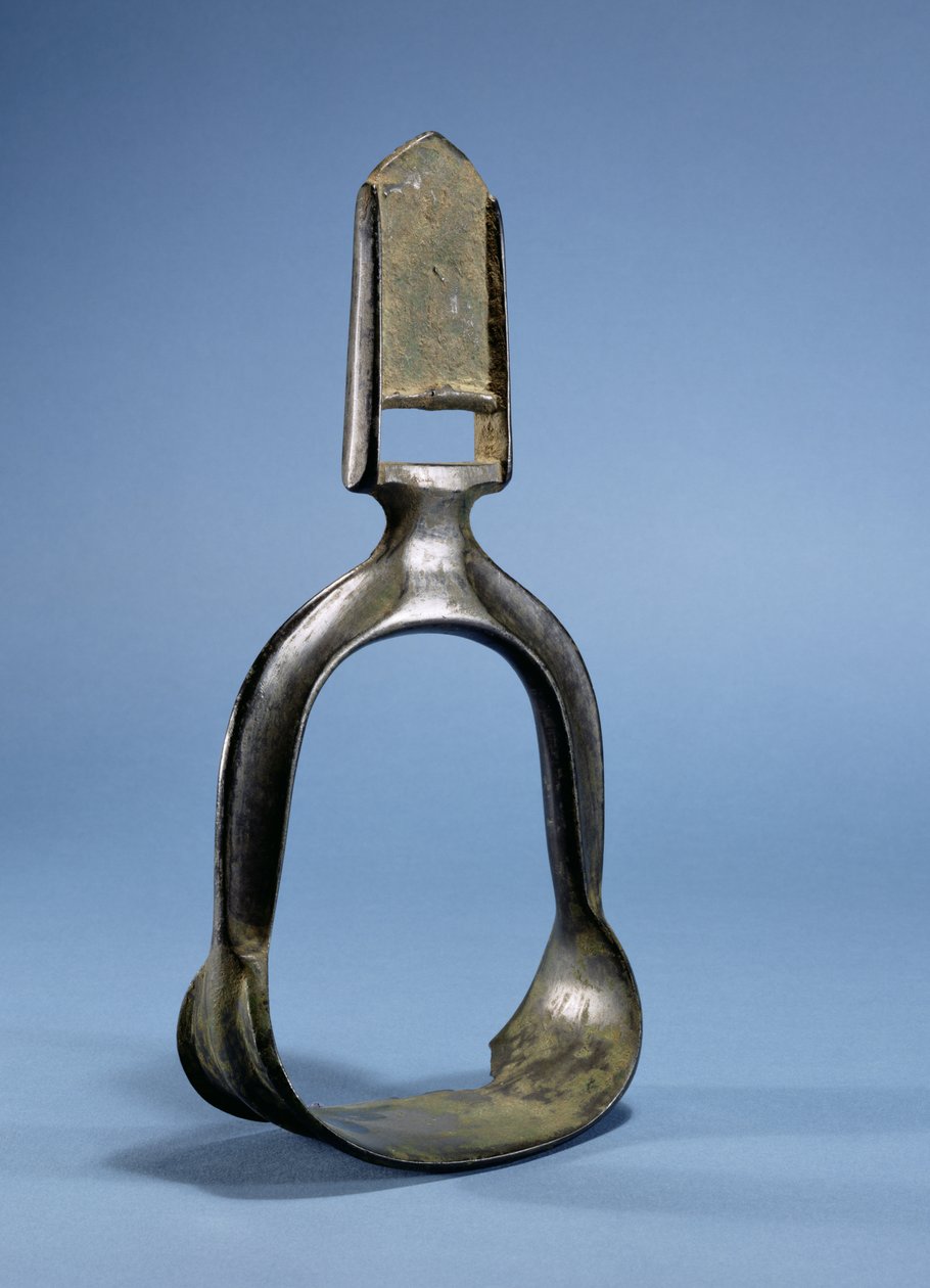 Stigbøyle, fra Nordvest-Kina eller Sibir, 600- eller 700-tallet (bronse) av School Chinese