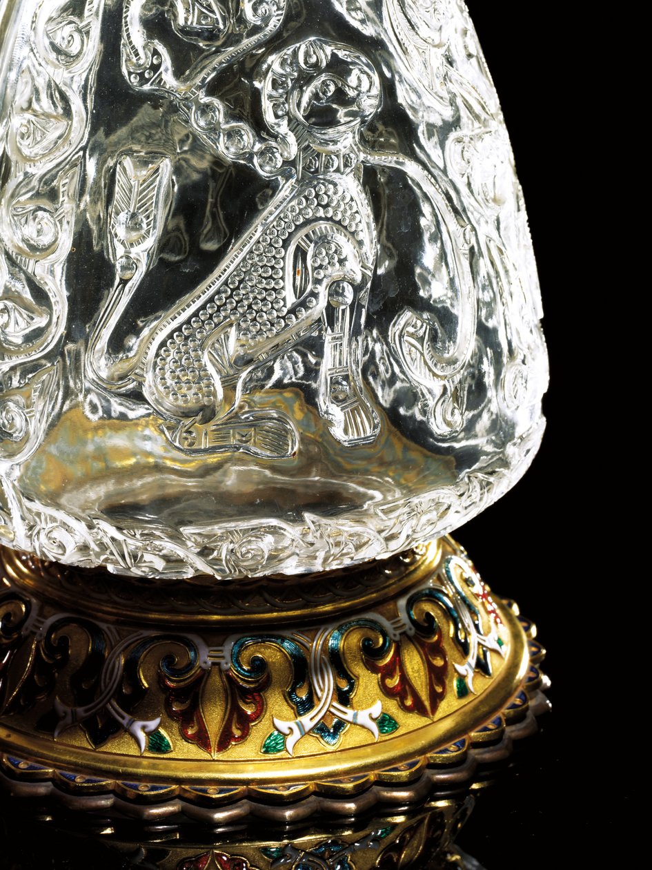 Fatimid ewer, Egypt, 975-1025, montert av Jean-Valentin Morel, Sevres av School Egyptian