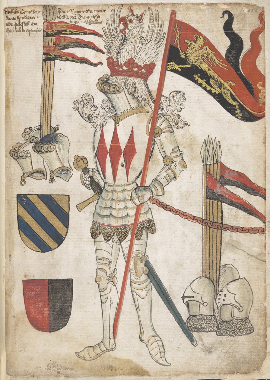 Legg til MS 45133 f.52r William Montacute, fra 
