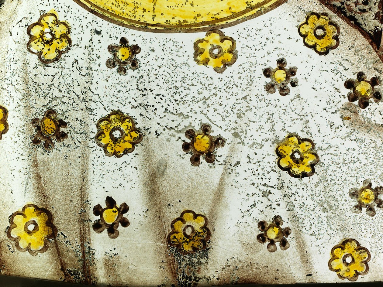 Bevart seksjon fra Great East Window ved York Minster: 