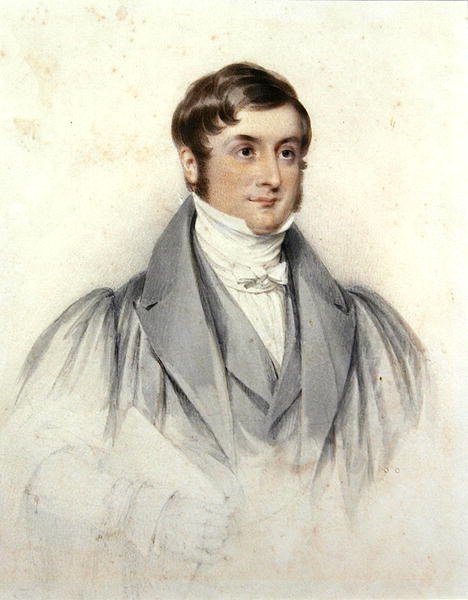 Revd. Roydon Hughes (akvarell) av School English