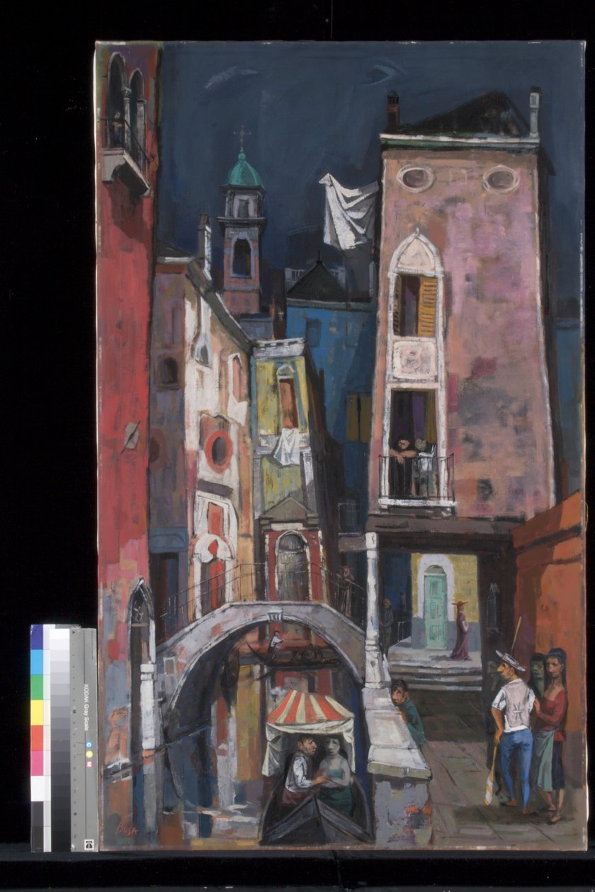 San Barnaba (olje på lerret) av School English