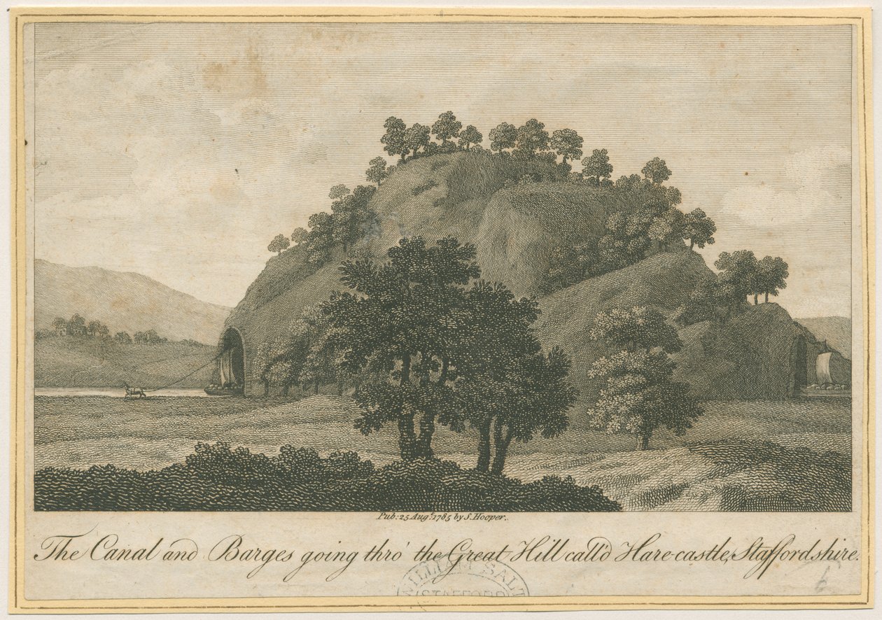 Talke - Hareslott: gravering, og [c 1785] (trykk) av School English