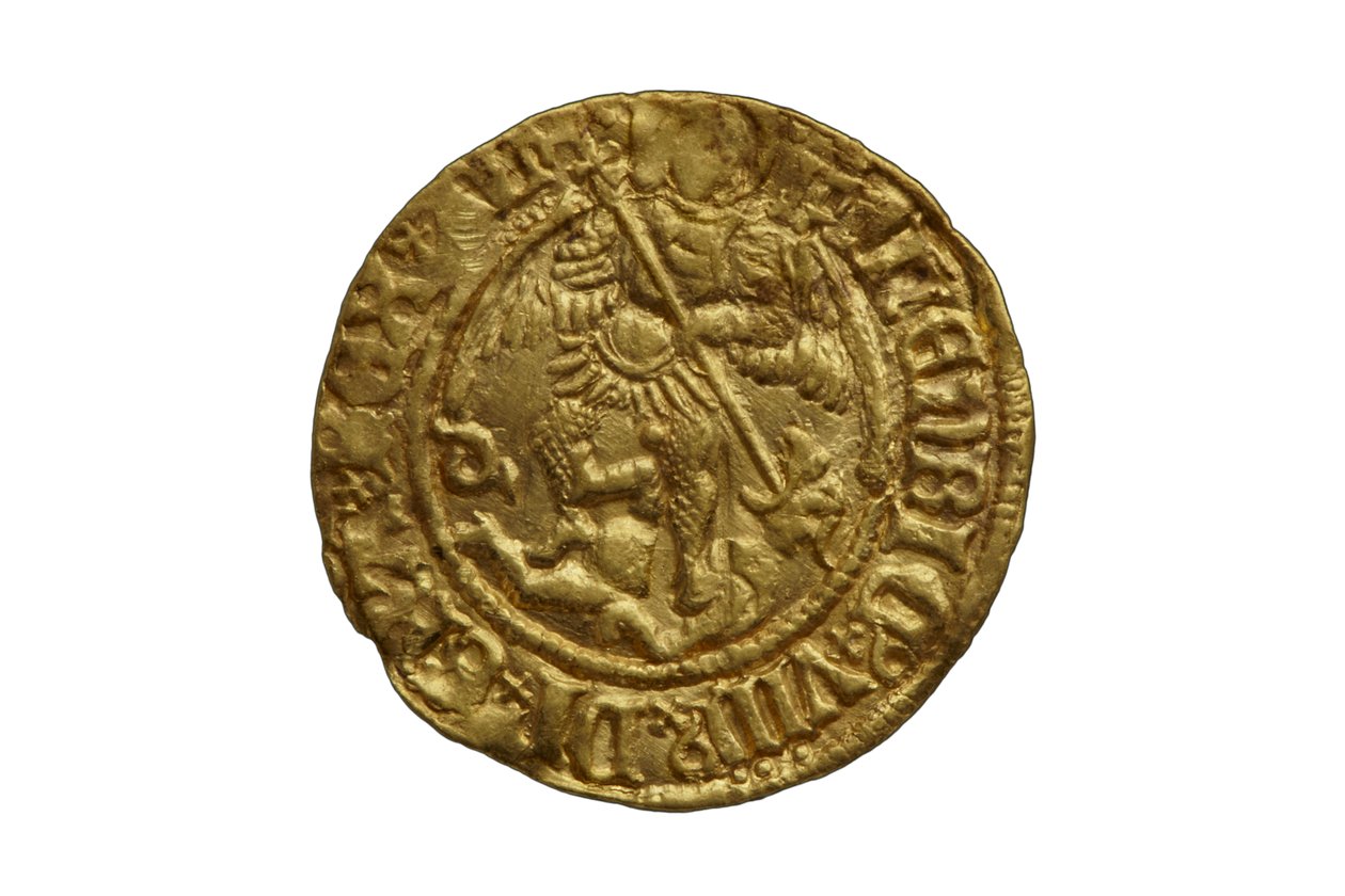 Tudor-mynt fra Asthall Hoard av School English