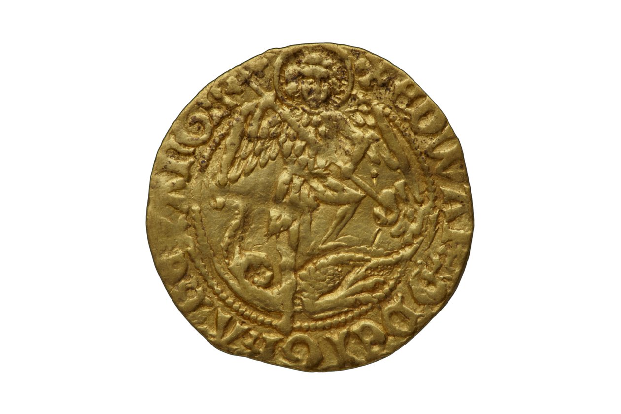 Tudor-mynt fra Asthall Hoard av School English