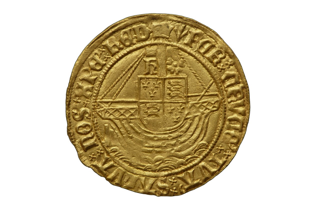 Tudor-mynt fra Asthall Hoard av School English