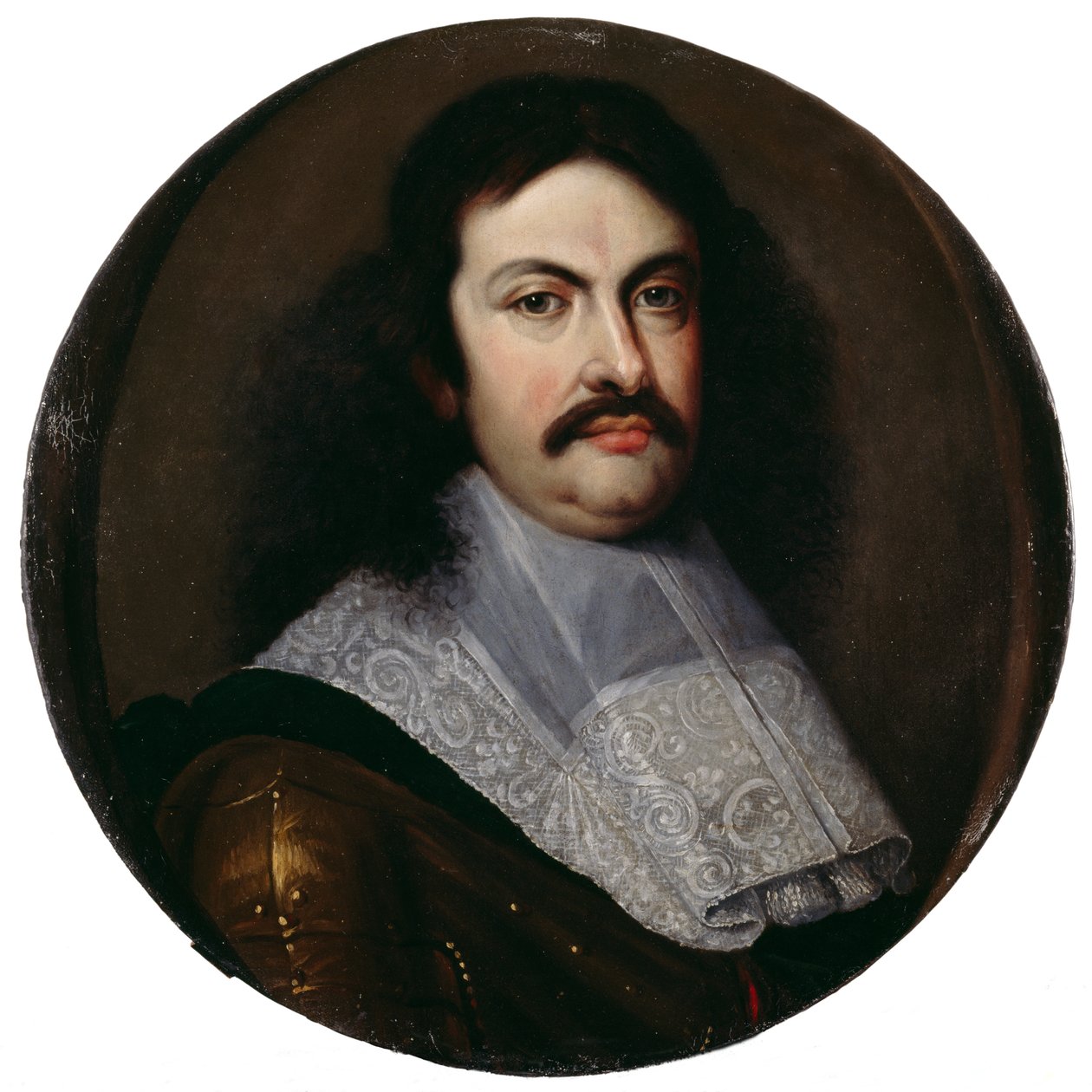 Marquess Accelinis de Gandulphis (olje på lerret) av School European