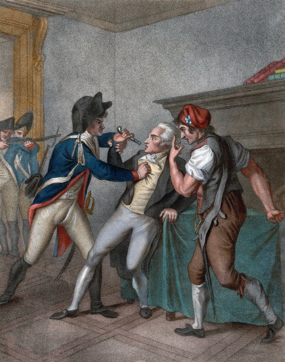 Arrest of Maximilien Robespierre, on 27/07/1794 - The Apprehension of Robespierre - Robespierre