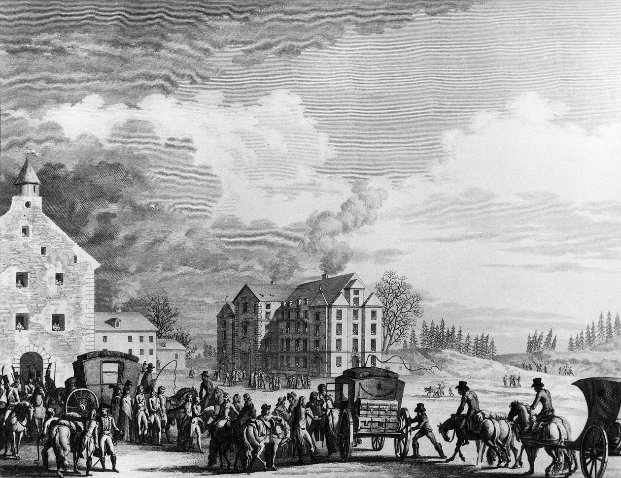 Fransk revolusjon og antirevolusjonær bevegelse: utveksling av fanger i Østerrike 20 frimaire An IV (11. desember 1795). Paris, bibliotek ved Institutt for revolusjonshistorie av School French