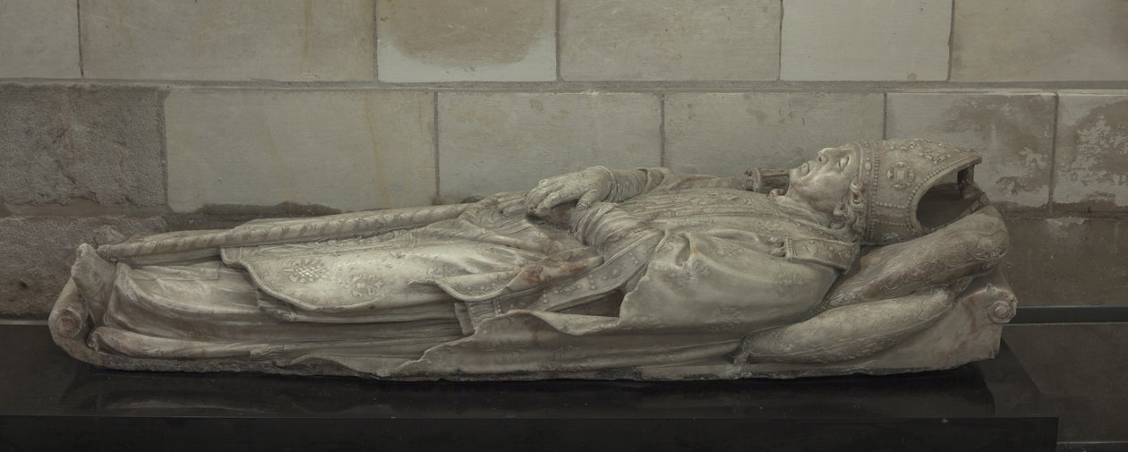 Begravelsesmonument (marmor) av School French