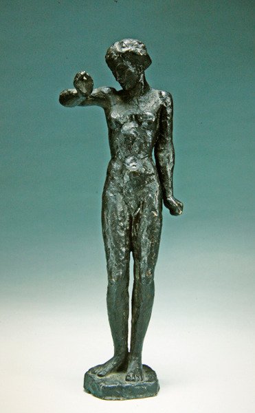 Stående figur (bronse) av School French