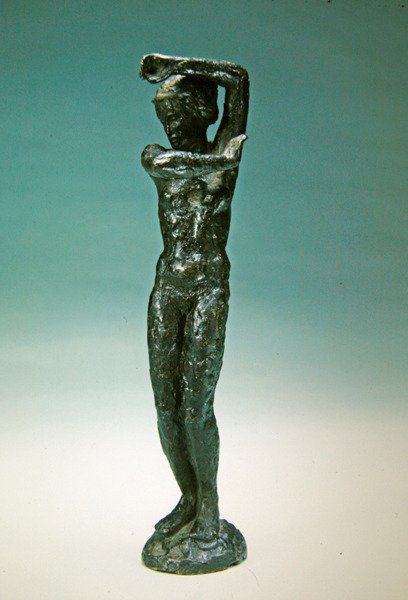 Stående figur (bronse) av School French