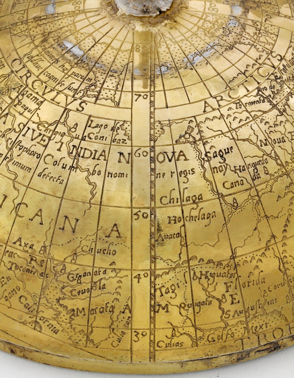 Sjelden kontinental klodekopp, nordtysk eller flamsk, ca. 1600 (forgylt sølv) (detalj av 438767) av School German