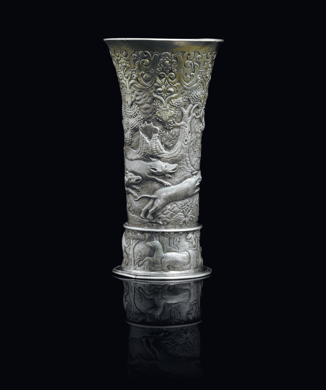 Beger, Transylvania, ca. 1650 (forgylt sølv) av School Hungarian