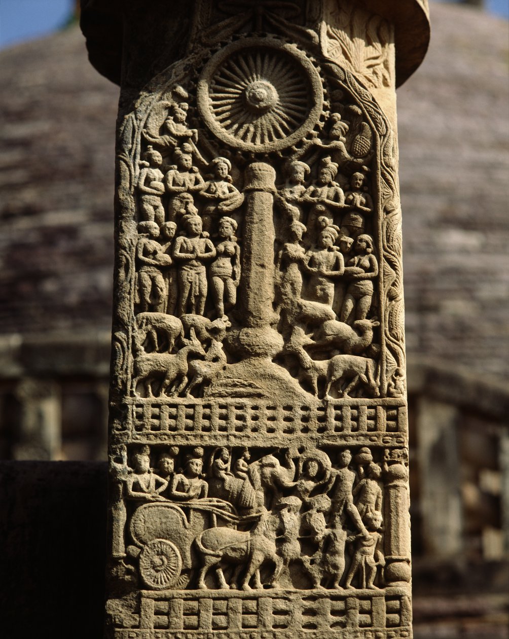 Detalj av torana (bilde) av School Indian