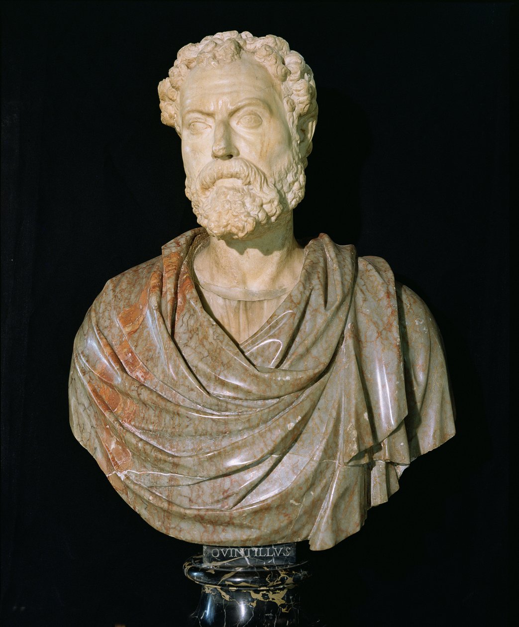 Byste av Quintilian (marmor) av School Italian