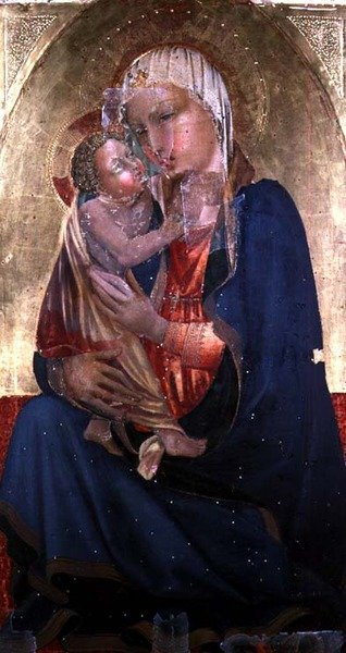 Madonna av ydmykhet, florentinsk skole av School Italian