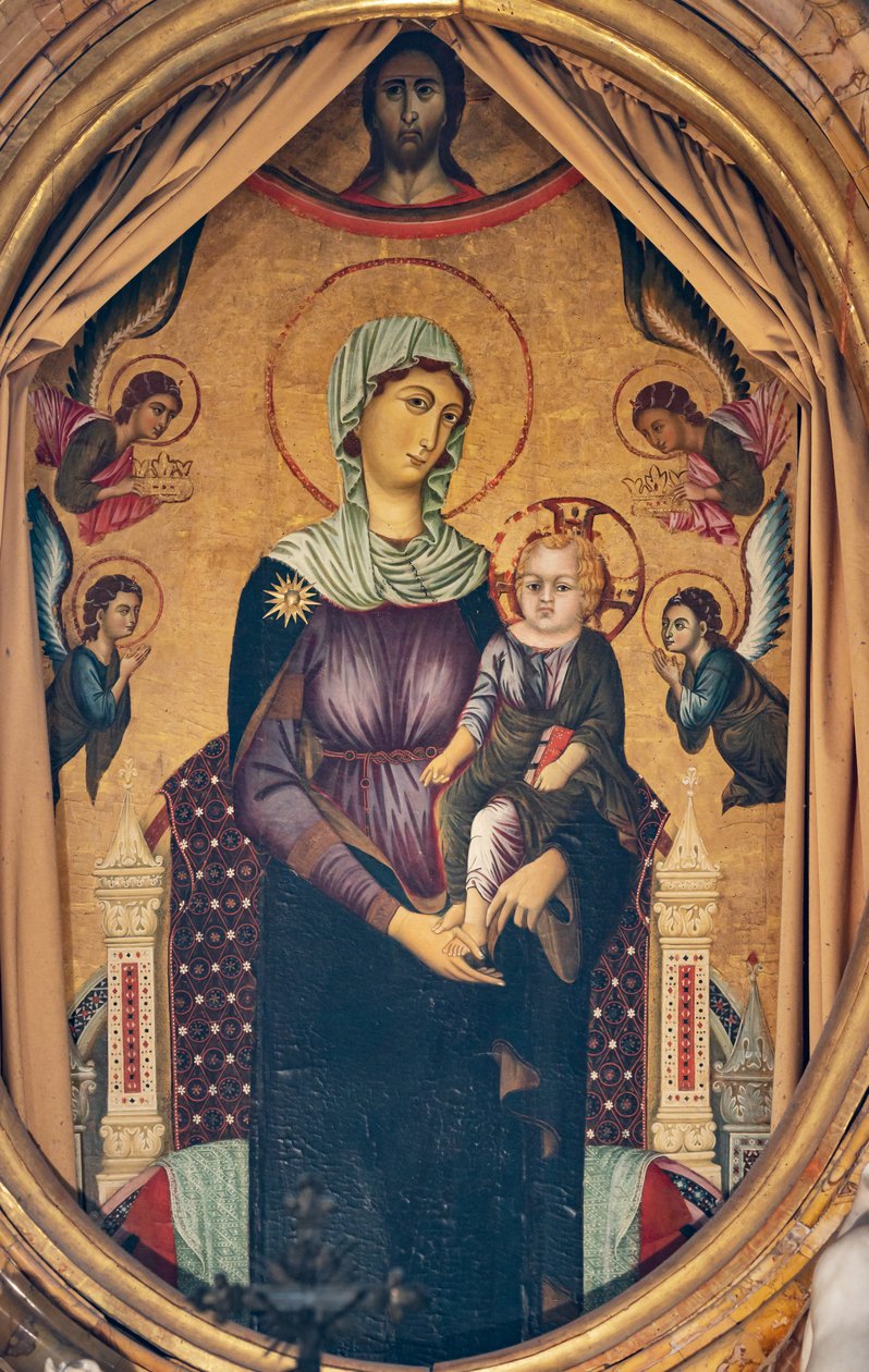 Madonna av St. Brizio av School Italian