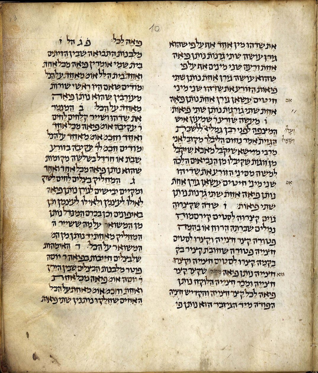 Mishnah av School Italian