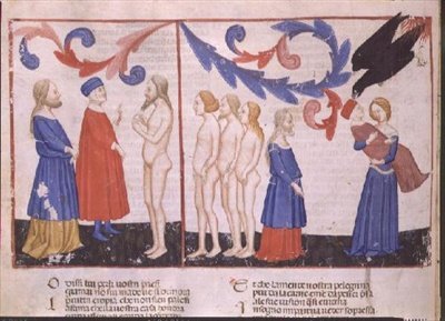 Purg.IX f.32v Drømmen om at Dante blir drept av en ørn, fra 