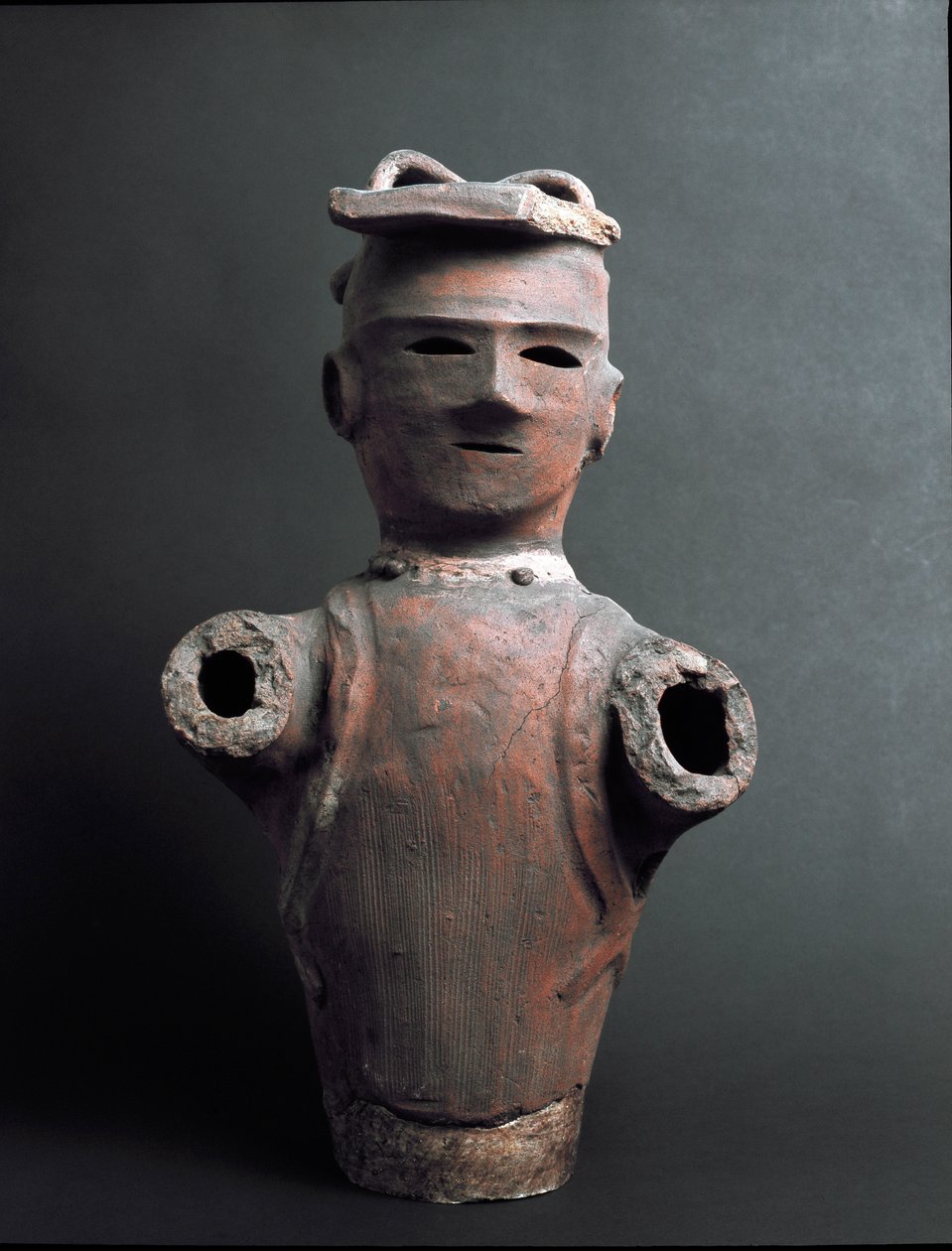 Begravelsesterrakottaskulptur (haniwa), Kofun-perioden (250-538) av Japanese School