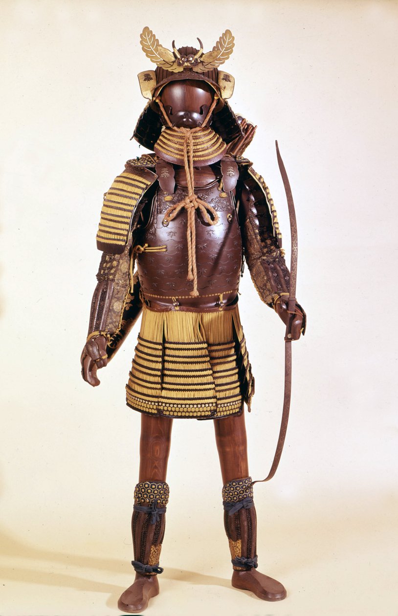 Japansk Samurai Armor Ka-Ga, slutten av 1500-tallet av Japanese School
