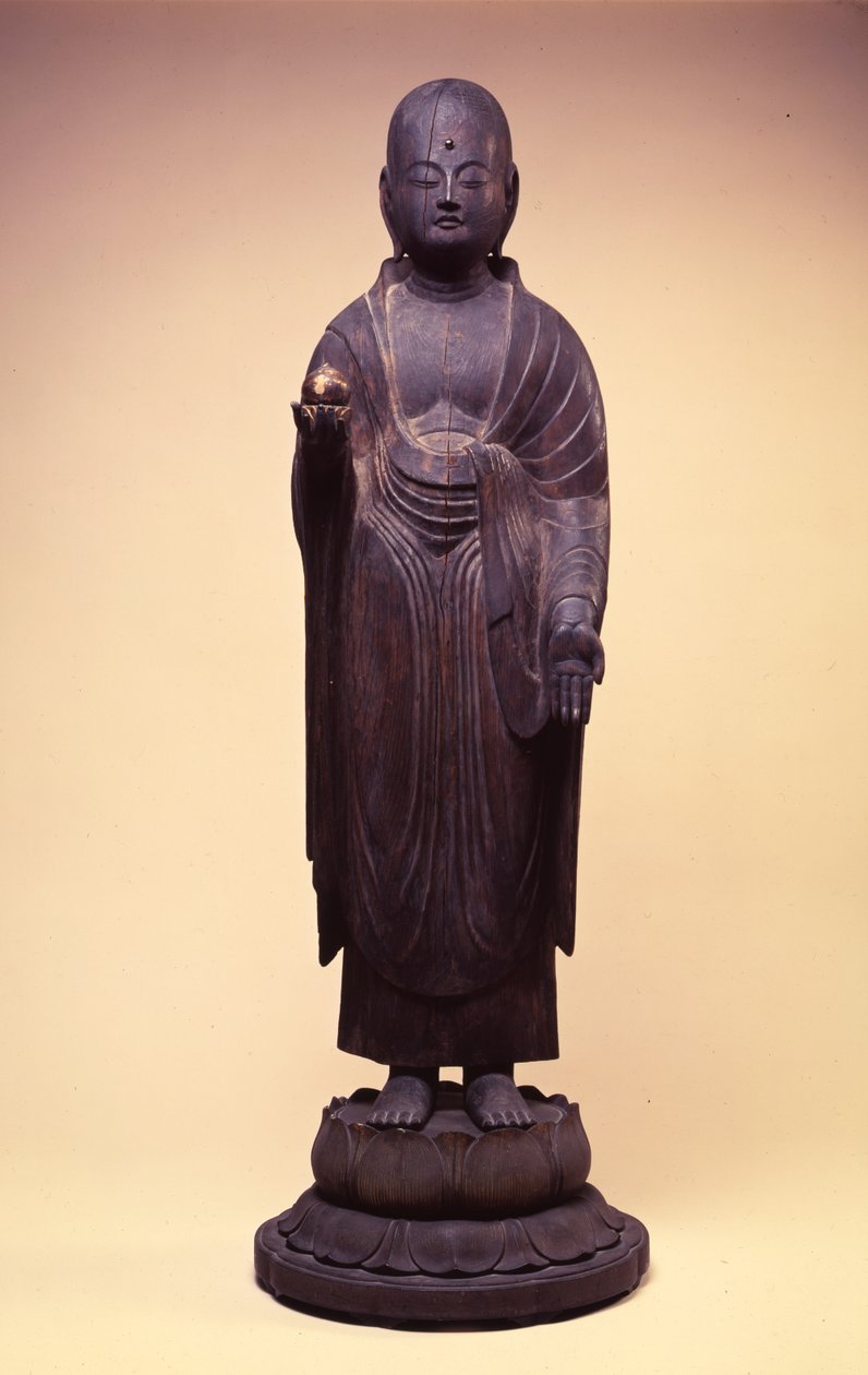 Jizo Bosatsu, Ate Heian / Fujiwara Perio d av Japanese School