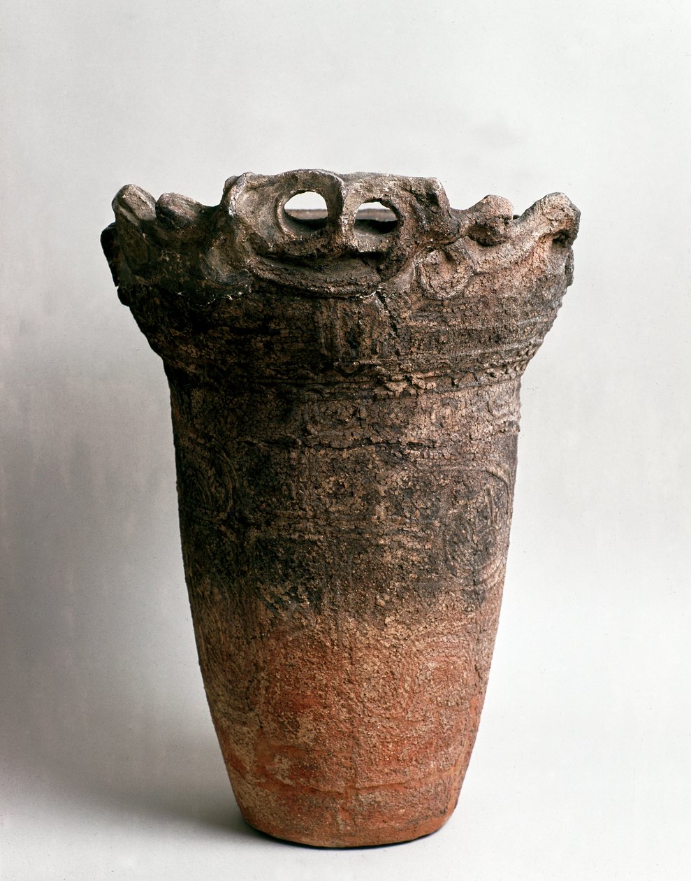 Stor terrakottavase fra Fukushima, Jomon-perioden 1500-1000-tallet f.Kr av Japanese School