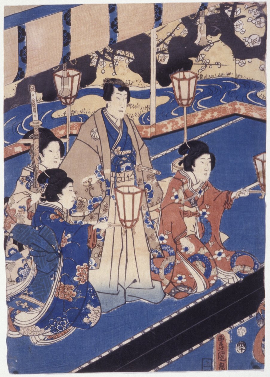 Uten tittel (fargetresnitt) av School Japanese