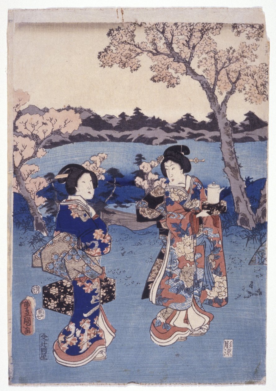Uten tittel (fargetresnitt) av School Japanese