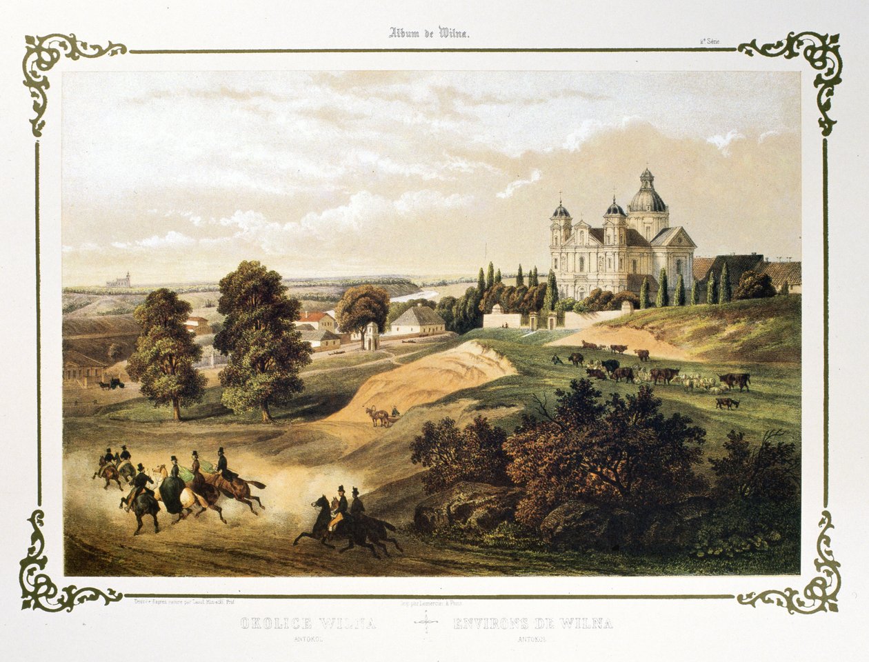 "A Book of Vilnius", av Jonas Kazimieras Vilcinskis av School Lithuanian