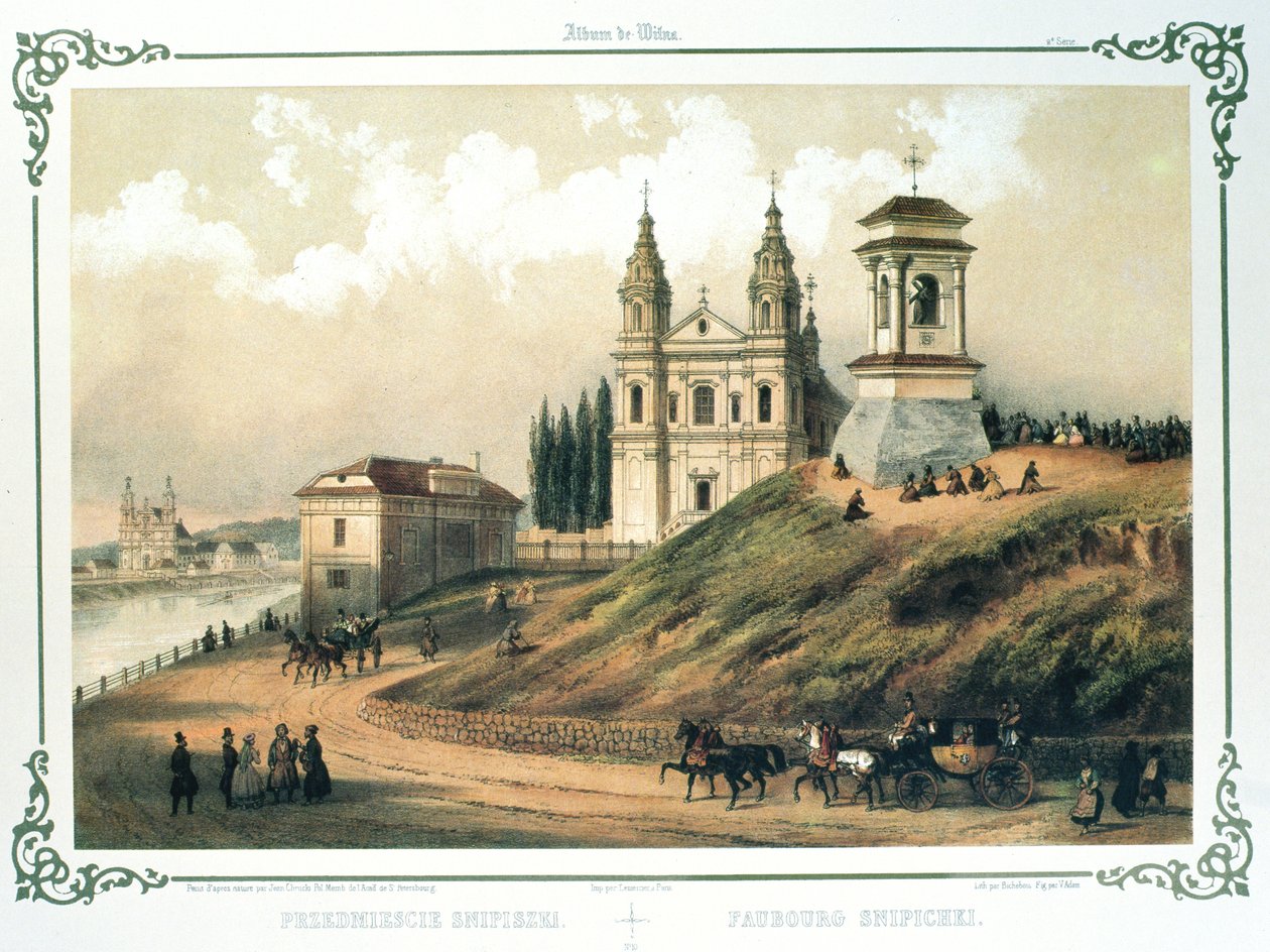 Vilnius environs: Snipiskes, fra 'A Book of Vilnius', av Jonas Kasimieras Vilcinskis av School Lithuanian