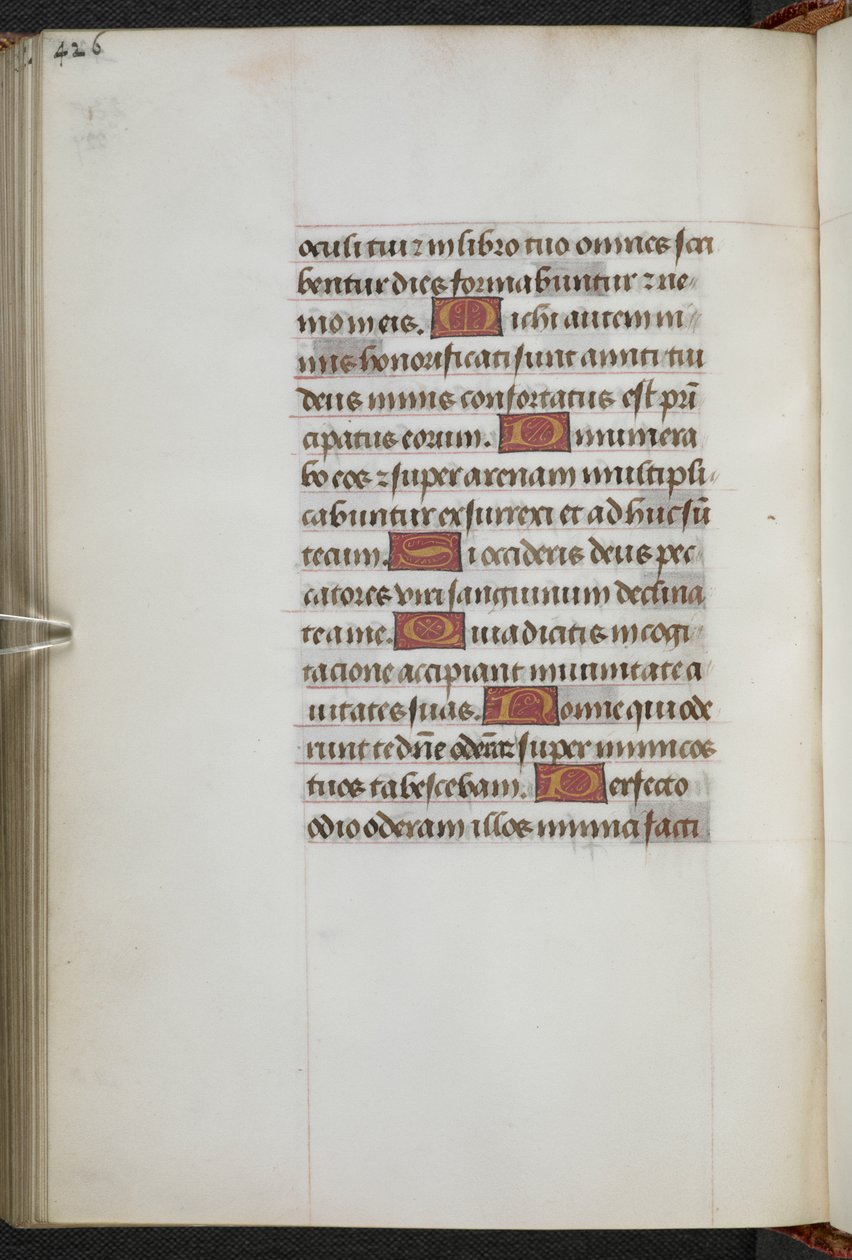 Kongeboken 9, f.227v, Tideboken, Bruk av Sarum (#39;Anne Boleyns tidebok#39;) (vellum) av School Netherlandish