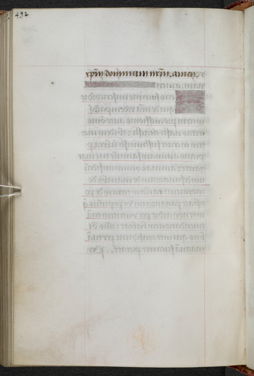 Kongebok 9, f.230v, Timebok, bruk av Sarum (#39;Anne Boleyns timebok#39;) (vellum) av School Netherlandish