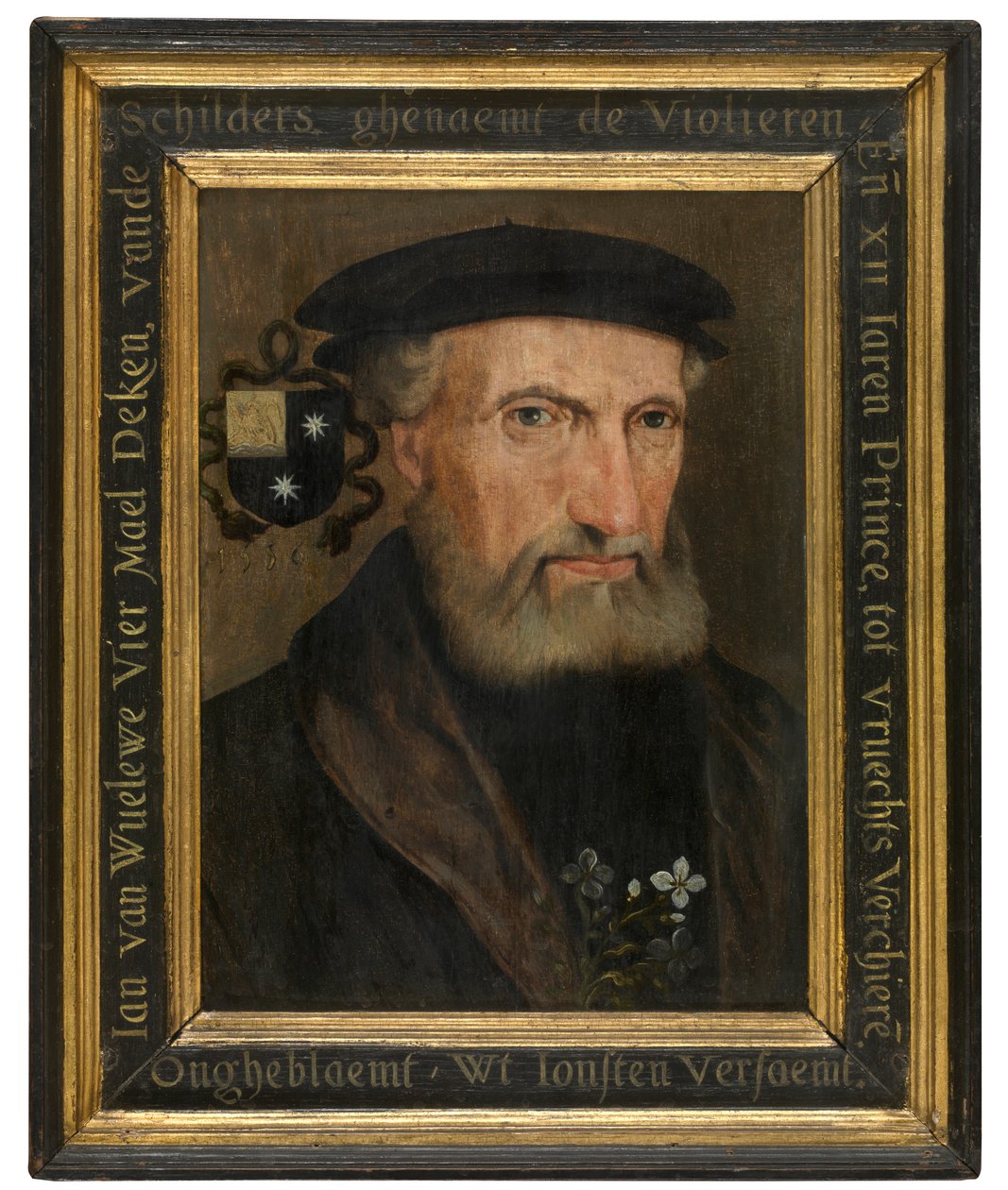 Maleren Jan van Wueluwe av School Netherlandish
