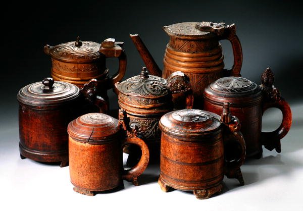 Tankards (tre) av School Norwegian