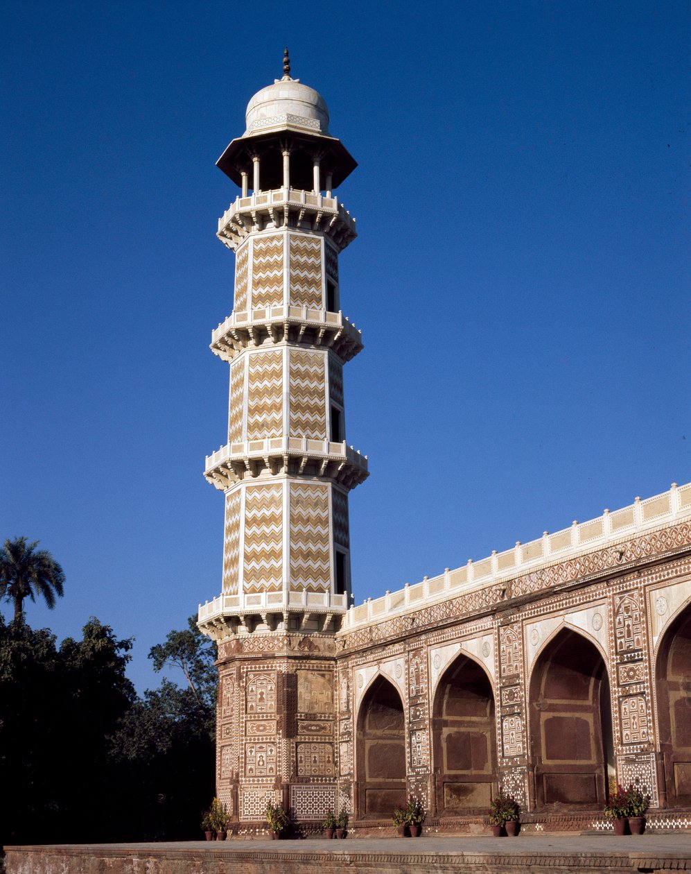Graven til Jahangir-mausoleet av School Pakistani
