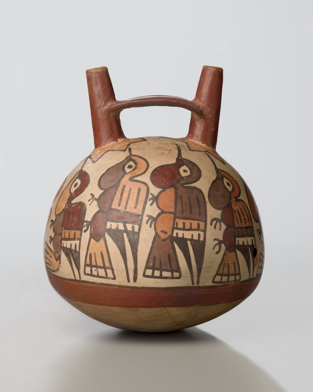 Dobbelttut fartøy, Nasca av School Peruvian