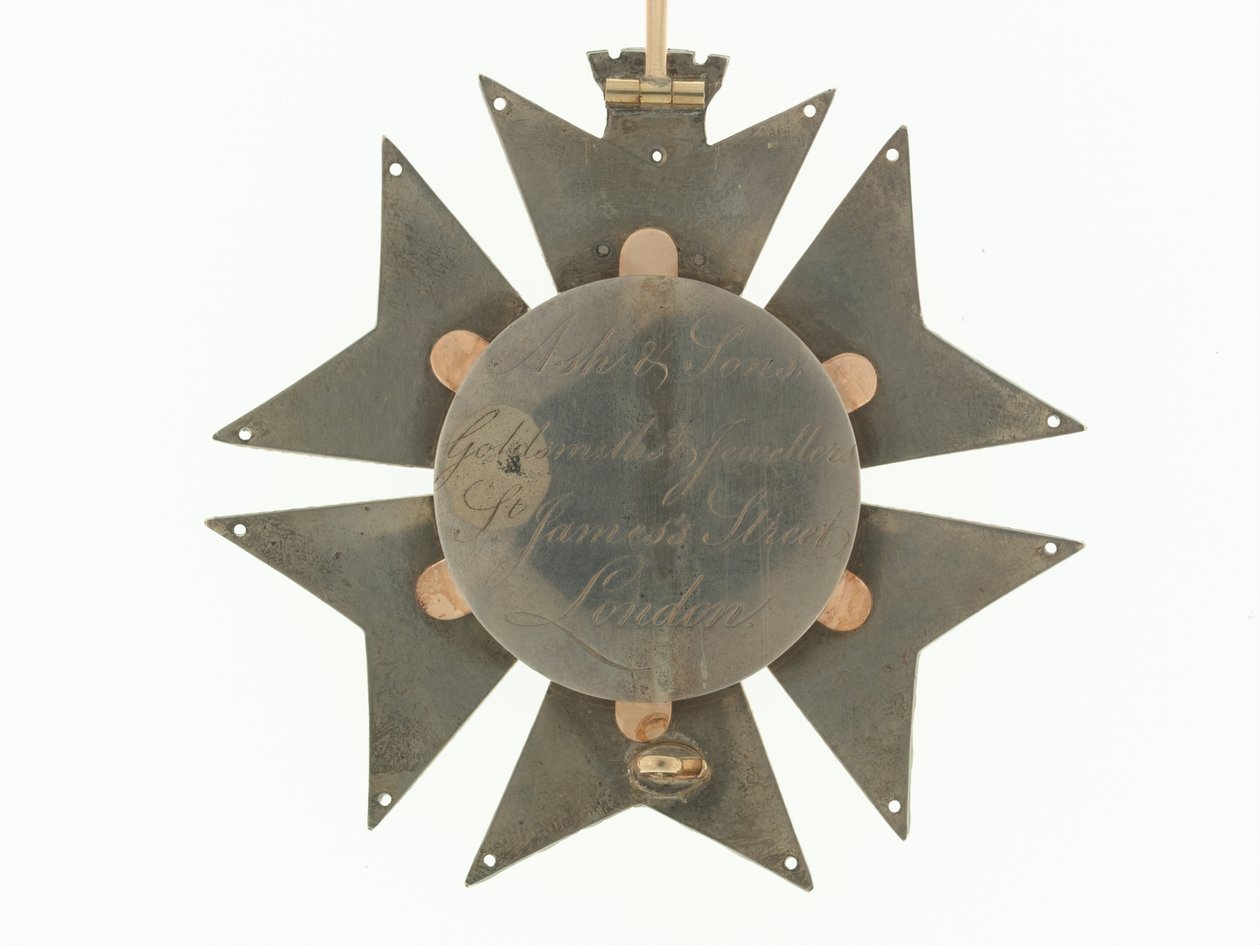 Merke, tårnets og sverdets orden, Portugal, general Sir Galbraith Lowry Cole (metall) av School Portuguese