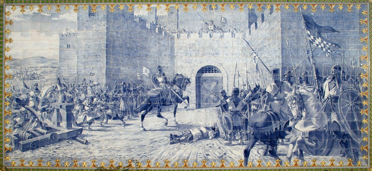 Legenden om Gil Paes (1300-tallet), generalkaptein i Torres Nova (Portugal) - Under invasjonen av kastilianerne i 1372 blir sønnen til Gil Paes tatt til fange av spanjolene og drept ved portene til beleiringsslottet foran nektet å overgi seg av School Portuguese