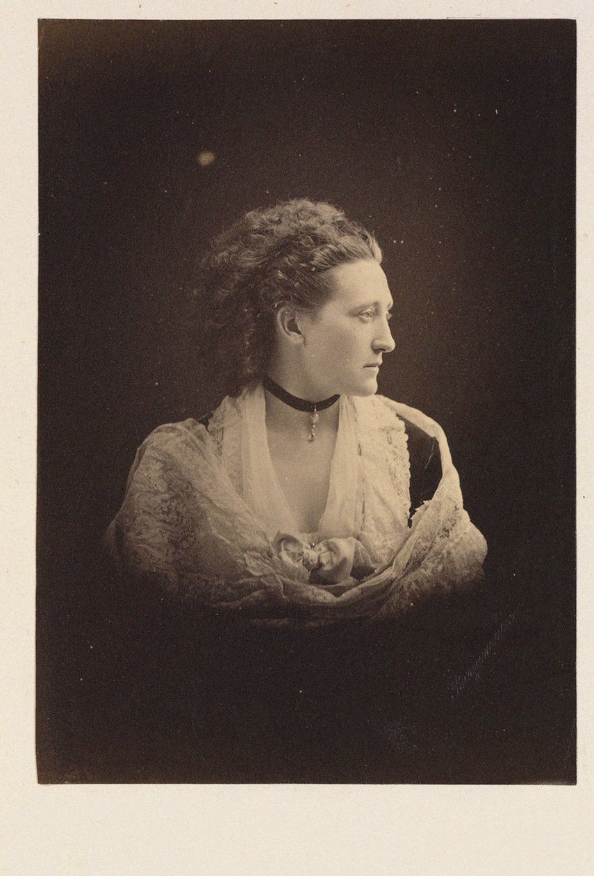 Marie Maximilianovna de Leuchtenberg - Prinsesse Maria Maximilianovna av Leuchtenberg (1841-1914), Anonym . litografi av School Russian