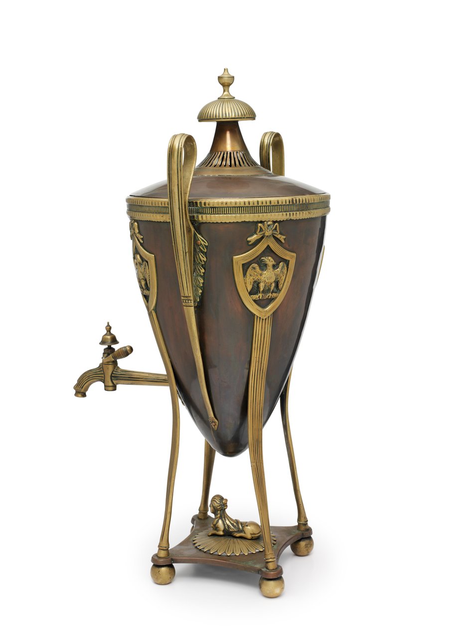 Napoleons samovar, ca. 1815 (urne, kaffe) av School Russian