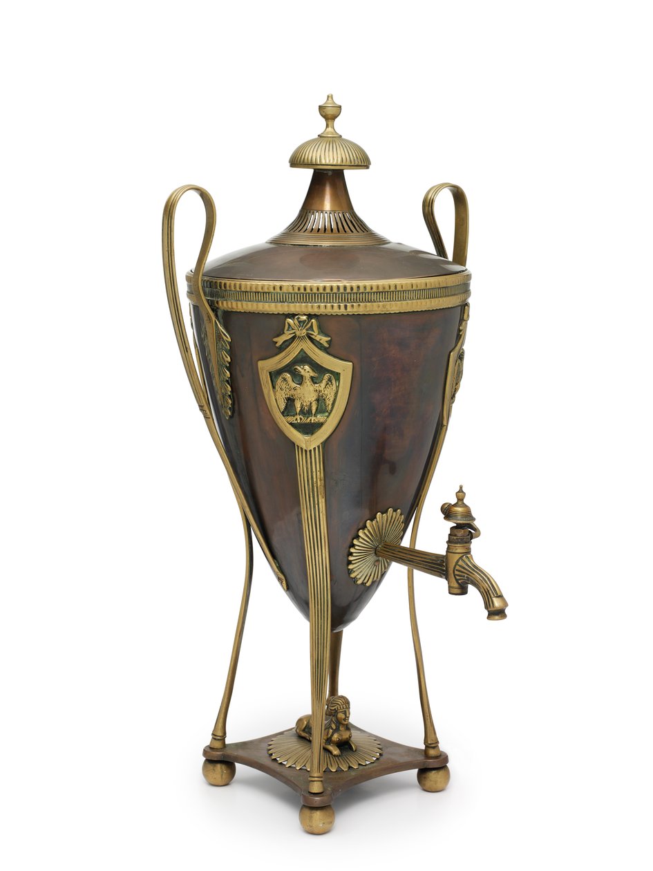 Napoleons samovar, ca. 1815 (urne, kaffe) av School Russian